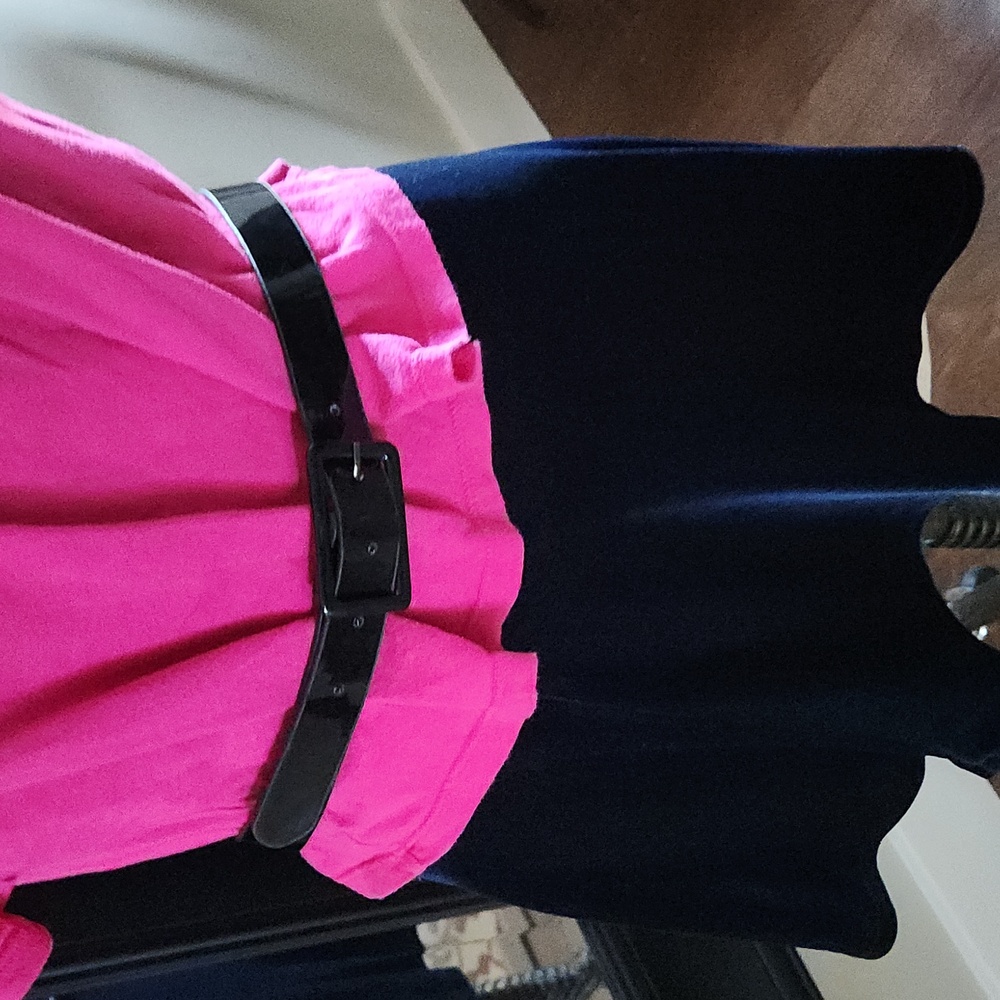 Patent Leather Belt Measures 37"